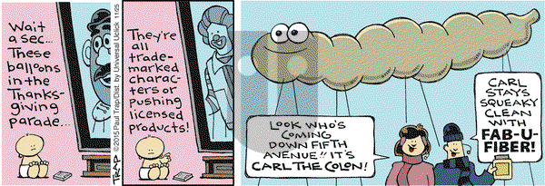 Thatababy on Wednesday November 25, 2015 Comic Strip