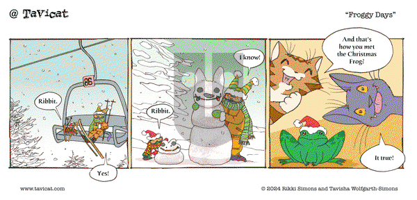 @Tavicat on Thursday December 12, 2024 Comic Strip