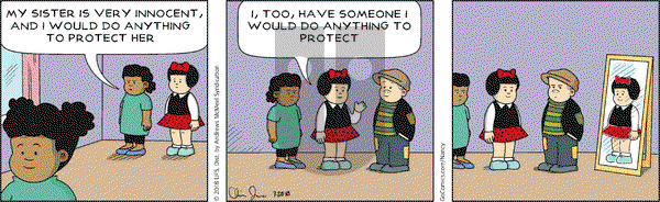 Nancy on Saturday July 28, 2018 Comic Strip