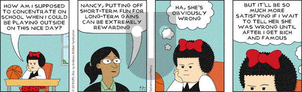 Nancy on Friday May 3, 2019 Comic Strip