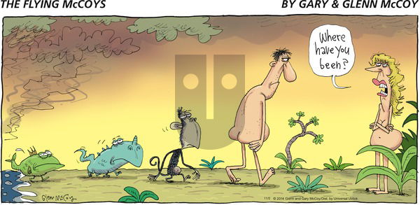 The Flying McCoys - Sunday November 2, 2014 Comic Strip