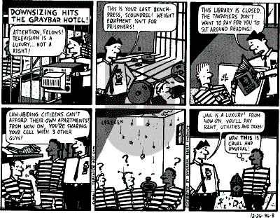 Ted Rall on Monday December 30, 1996 Comic Strip