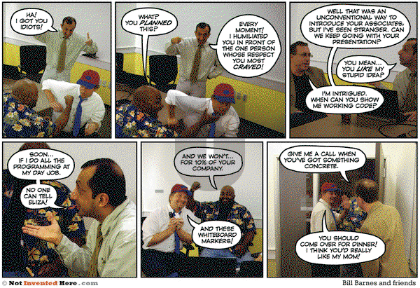 Not Invented Here on Thursday September 9, 2021 Comic Strip
