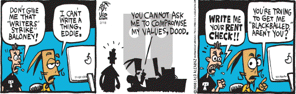 La Cucaracha on Monday February 18, 2008 Comic Strip