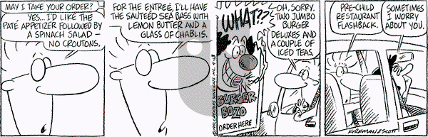Baby Blues on Saturday April 13, 1991 Comic Strip