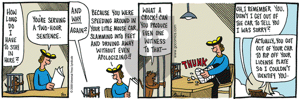 Overboard on Monday March 10, 2008 Comic Strip