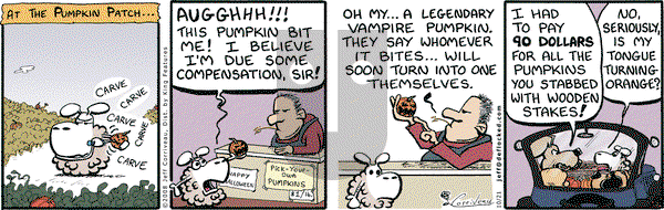 DeFlocked on Tuesday October 21, 2008 Comic Strip