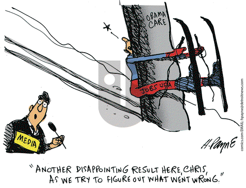 Henry Payne on Monday February 10, 2014 Comic Strip