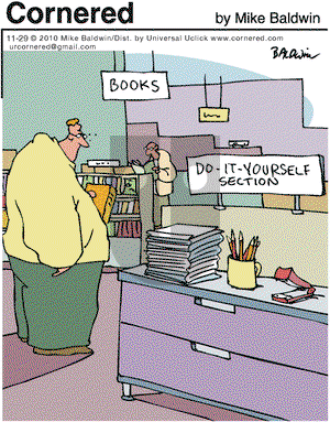 Cornered on Monday November 29, 2010 Comic Strip