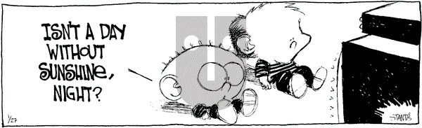 The Buckets on Tuesday January 27, 1998 Comic Strip