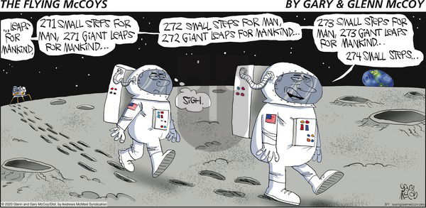 The Flying McCoys on Sunday March 1, 2020 Comic Strip