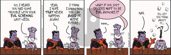 Ink Pen on Saturday February 17, 2007 Comic Strip
