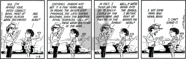 Doonesbury on Thursday November 8, 1973 Comic Strip