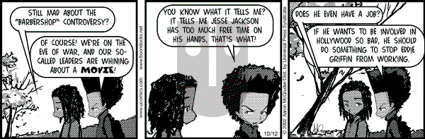 The Boondocks on Saturday May 15, 2010 Comic Strip