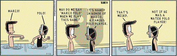 Grand Avenue on Wednesday July 12, 2023 Comic Strip