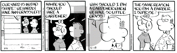 Drabble on Wednesday May 18, 2005 Comic Strip