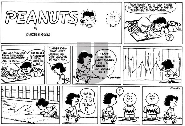 Peanuts on Sunday January 30, 1955 Comic Strip