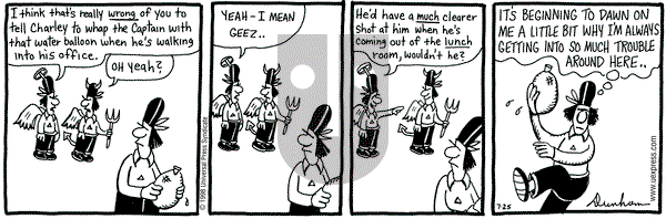 Overboard on Saturday July 25, 1998 Comic Strip