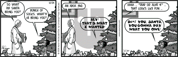 The Boondocks on Saturday July 27, 2013 Comic Strip