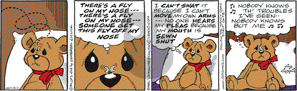 Nancy on Saturday October 15, 2011 Comic Strip