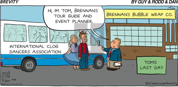 Brevity on Sunday September 16, 2012 Comic Strip