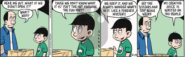 Adam@Home on Friday July 19, 2019 Comic Strip