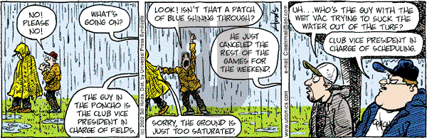 Cleats - Monday November 11, 2002 Comic Strip