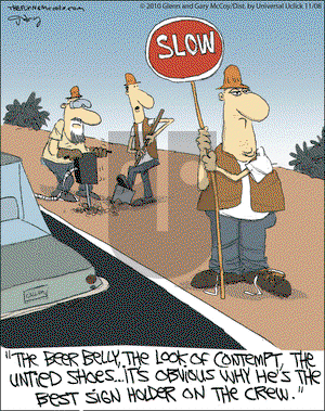 The Flying McCoys on Monday November 8, 2010 Comic Strip