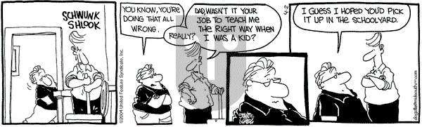 The Buckets on Saturday June 26, 2004 Comic Strip