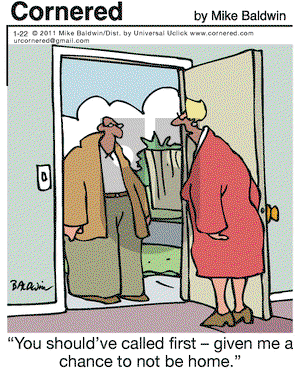 Cornered on Saturday January 22, 2011 Comic Strip