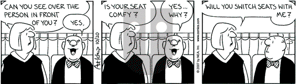 The Born Loser - Saturday October 20, 2007 Comic Strip
