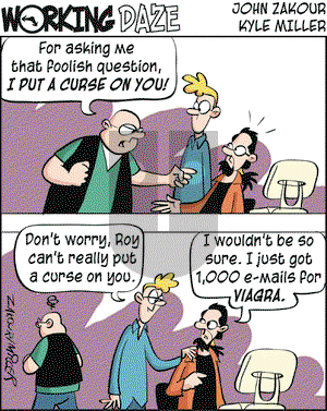 Working Daze - Saturday March 27, 2004 Comic Strip