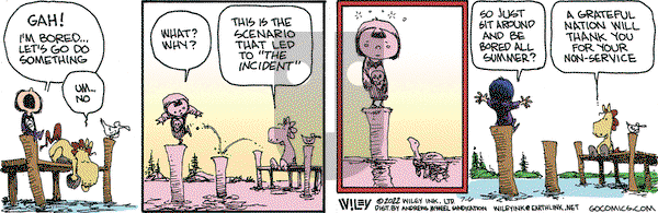 Non Sequitur - Wednesday July 6, 2022 Comic Strip