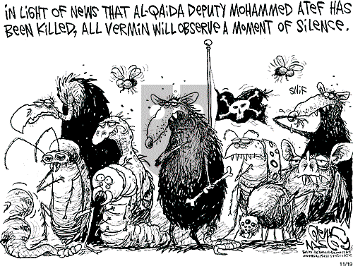 Glenn McCoy on Monday November 19, 2001 Comic Strip