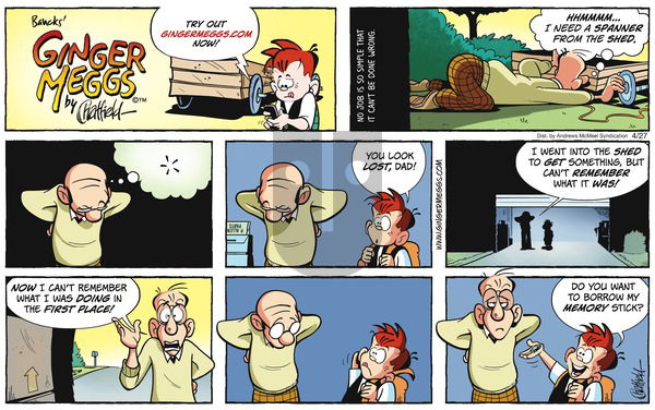 Ginger Meggs on Sunday May 4, 2025 Comic Strip