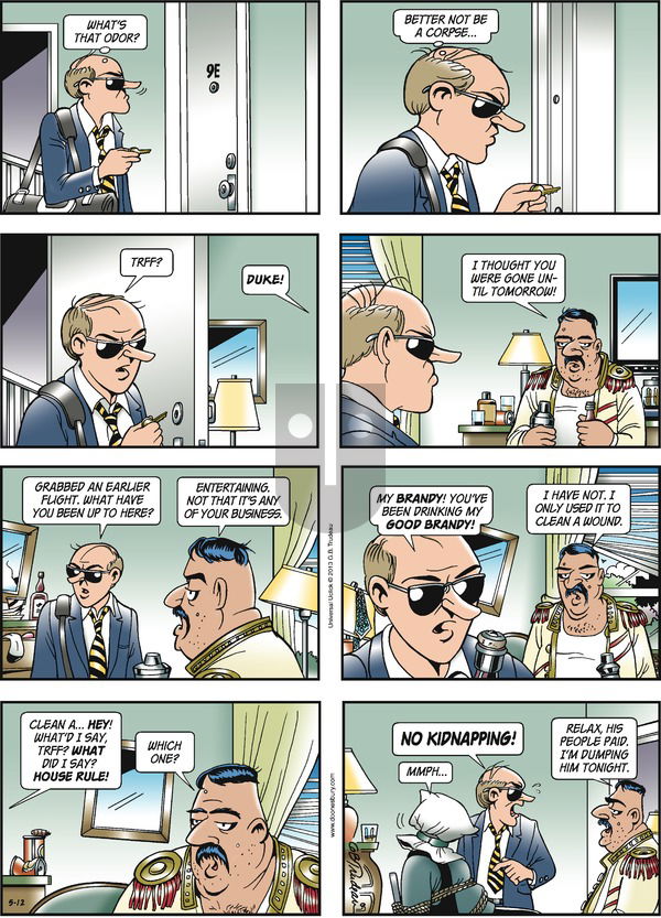 Doonesbury on Sunday May 12, 2013 Comic Strip