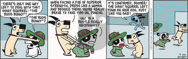 Pooch Cafe on Tuesday July 24, 2018 Comic Strip