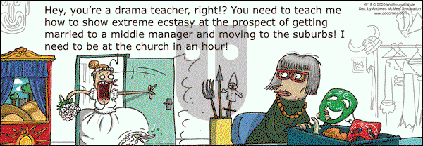 WuMo on Friday June 19, 2020 Comic Strip