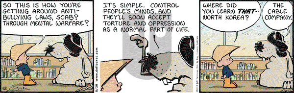 DeFlocked on Tuesday August 20, 2013 Comic Strip
