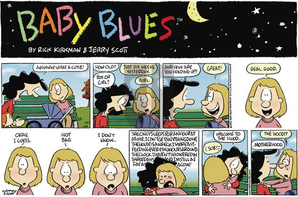 Baby Blues on Sunday October 8, 2000 Comic Strip