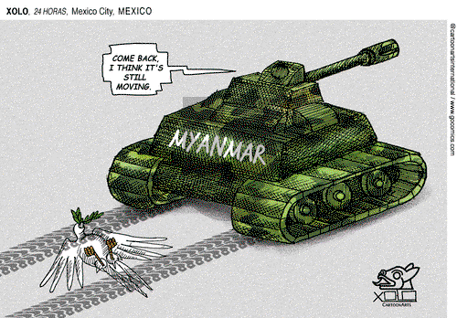 ViewsAsia on Monday March 8, 2021 Comic Strip