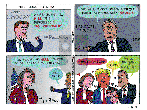 Ted Rall on Monday November 12, 2018 Comic Strip