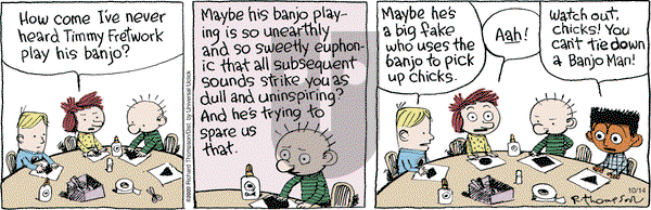 Cul de Sac on Tuesday October 14, 2014 Comic Strip