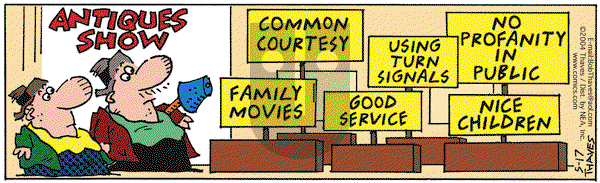 Frank and Ernest - Monday May 17, 2004 Comic Strip