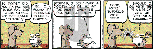 DeFlocked on Saturday September 19, 2009 Comic Strip