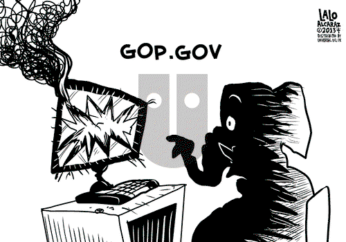 Lalo Alcaraz on Thursday October 24, 2013 Comic Strip