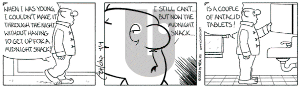The Born Loser on Monday April 14, 2003 Comic Strip
