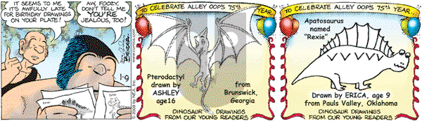 Alley Oop on Friday January 9, 2009 Comic Strip