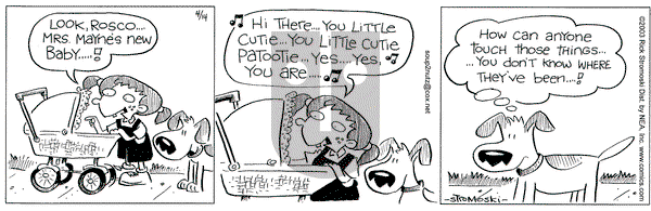 Soup to Nutz - Old on Monday April 14, 2003 Comic Strip