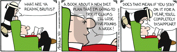 The Born Loser on Wednesday September 21, 2011 Comic Strip